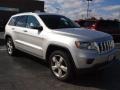 2012 Bright Silver Metallic Jeep Grand Cherokee Overland 4x4  photo #2