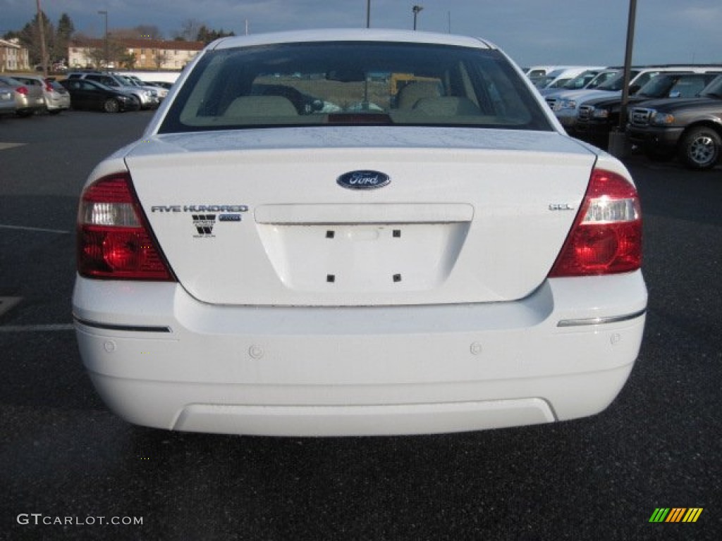 2006 Five Hundred SEL AWD - Oxford White / Pebble Beige photo #8