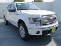 White Platinum Metallic Tri-Coat - F150 Platinum SuperCrew 4x4 Photo No. 1