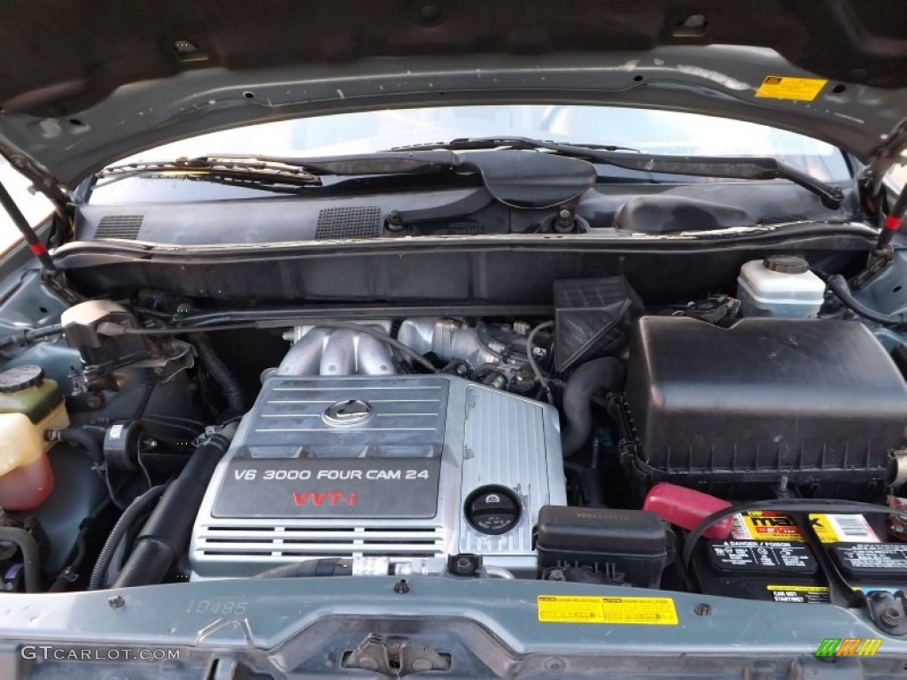 2001 RX 300 - Blue Vapor Metallic / Ivory photo #18