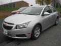 2013 Silver Ice Metallic Chevrolet Cruze LT  photo #1