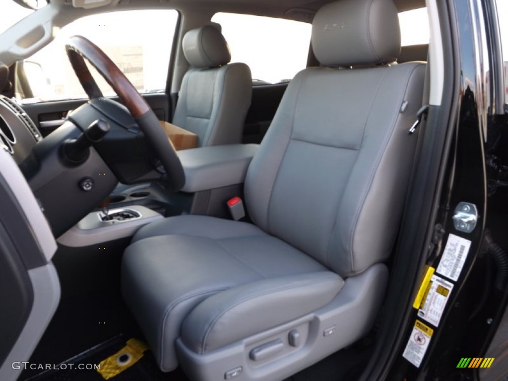 2013 Tundra Platinum CrewMax - Black / Graphite photo #13