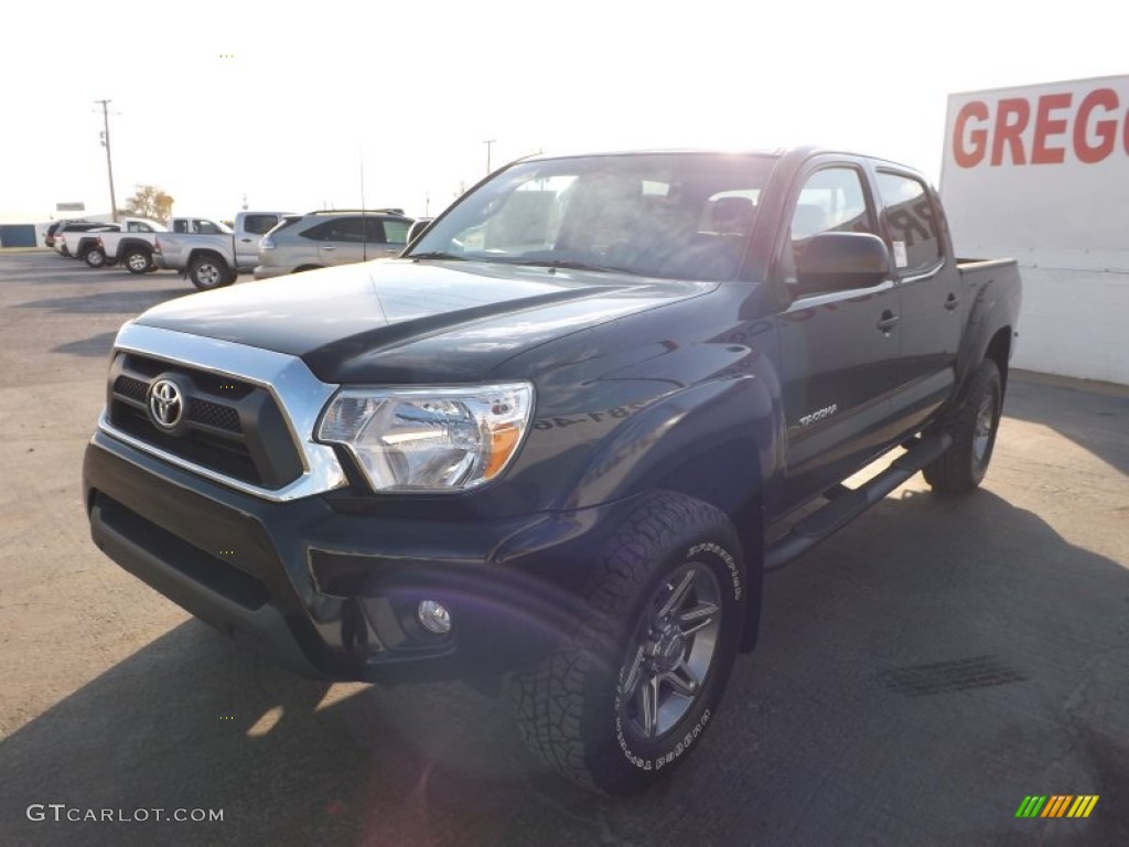 2013 Tacoma V6 TSS Prerunner Double Cab - Black / Graphite photo #3