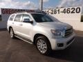 2013 Blizzard White Pearl Toyota Sequoia Platinum  photo #1