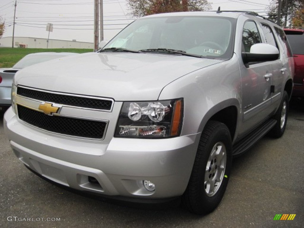 2013 Tahoe LT 4x4 - Silver Ice Metallic / Light Titanium/Dark Titanium photo #1