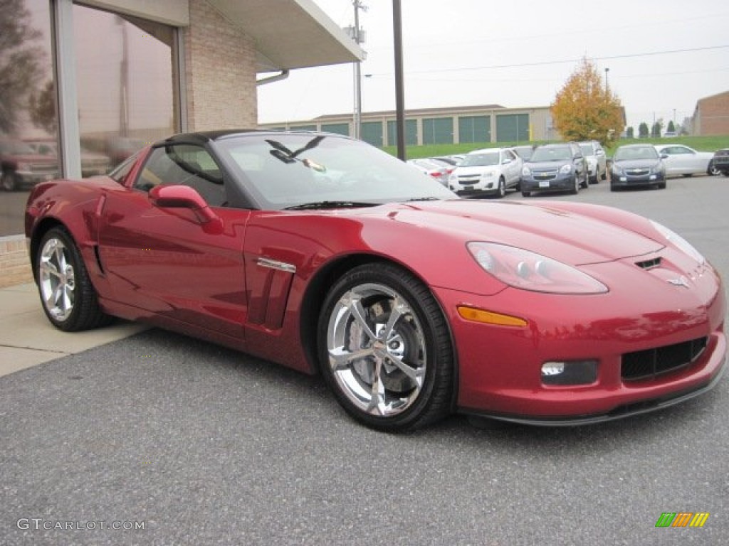 2013 Corvette Grand Sport Coupe - Crystal Red Tintcoat / Cashmere photo #3