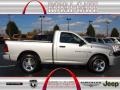 2012 Bright Silver Metallic Dodge Ram 1500 Express Regular Cab 4x4  photo #1