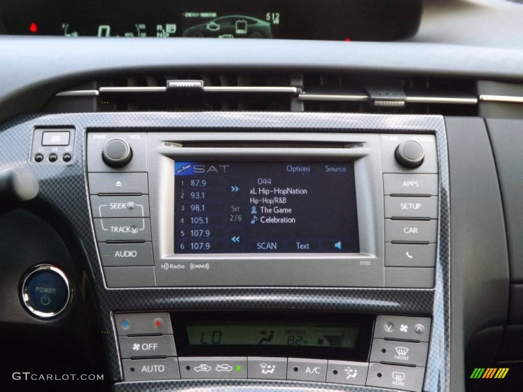 2012 Toyota Prius 3rd Gen Three Hybrid Audio System Photo #72749207