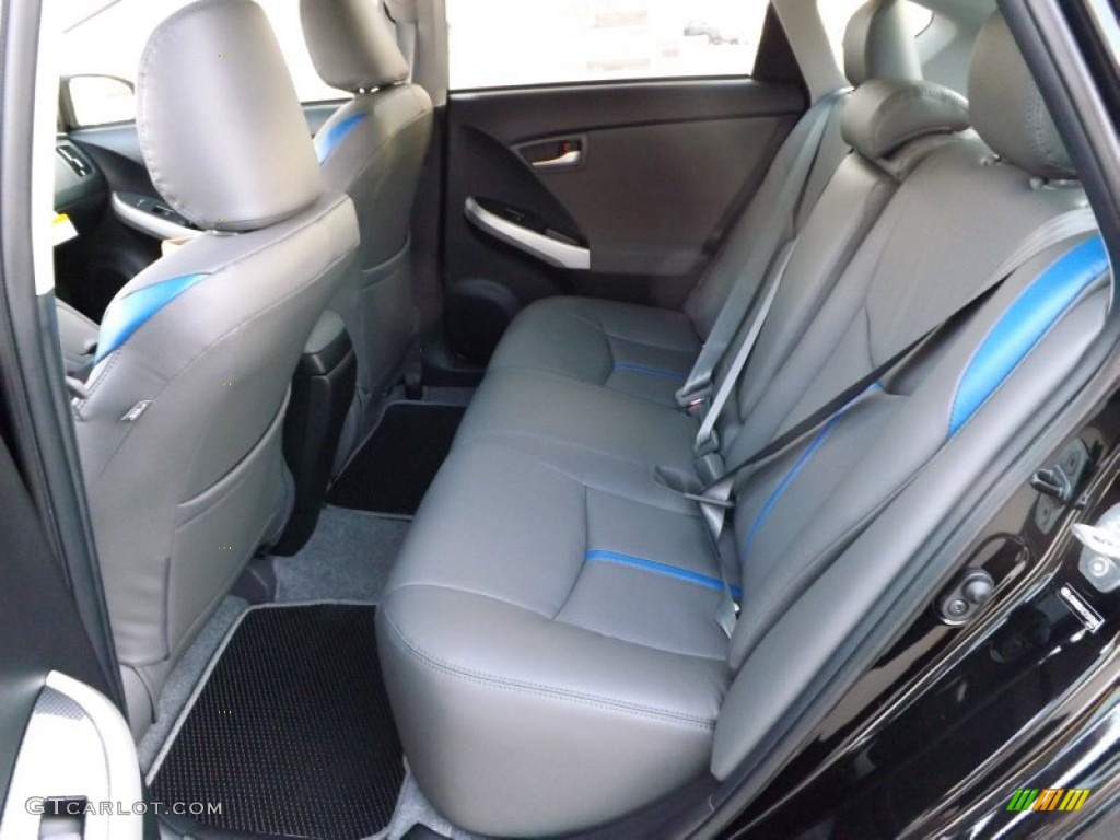 Dark Gray Interior 2012 Toyota Prius 3rd Gen Three Hybrid Photo #72749298
