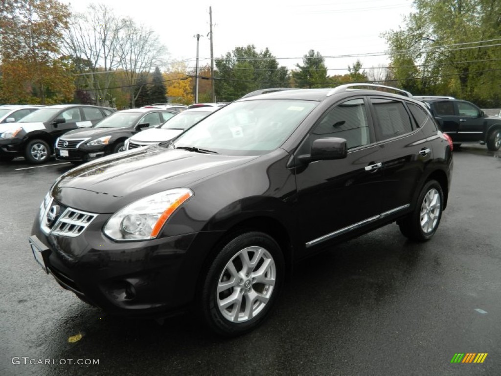 2011 Rogue SL AWD - Black Amethyst / Black photo #1