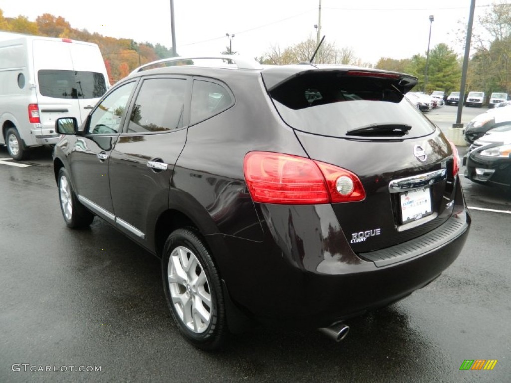 2011 Rogue SL AWD - Black Amethyst / Black photo #3
