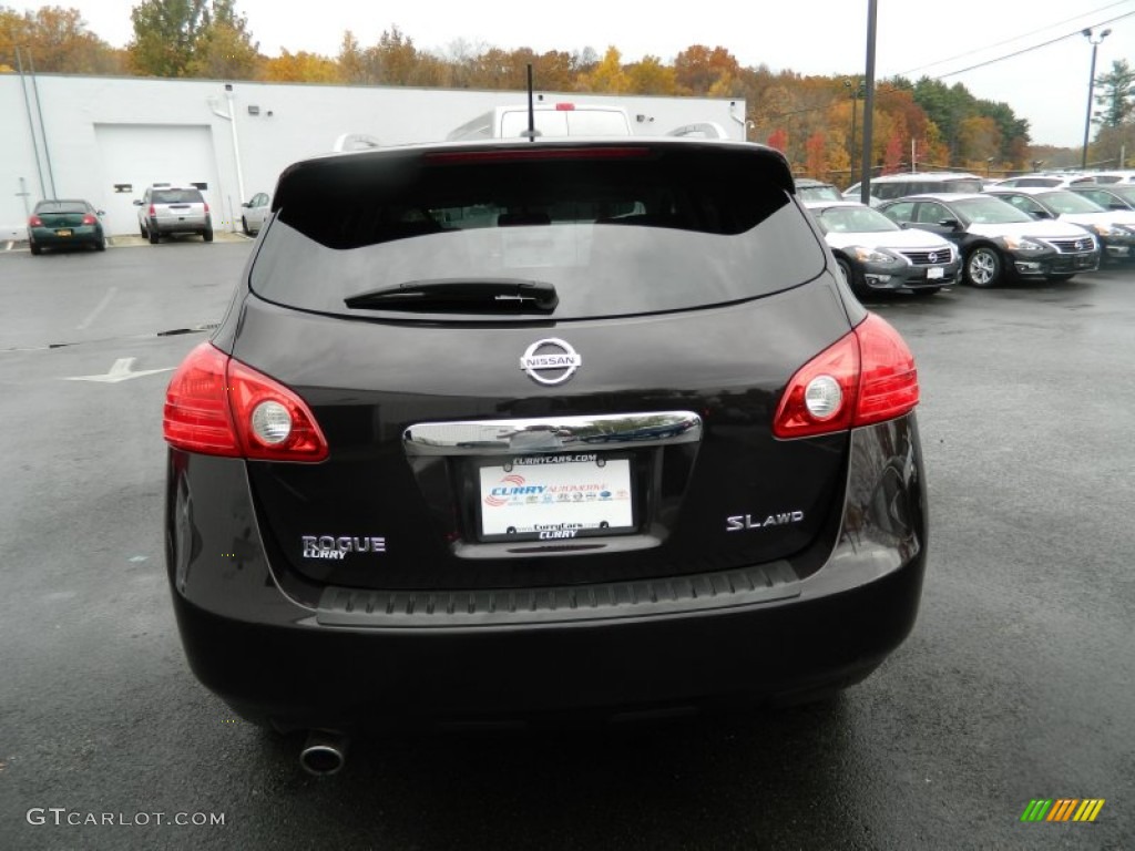 2011 Rogue SL AWD - Black Amethyst / Black photo #4