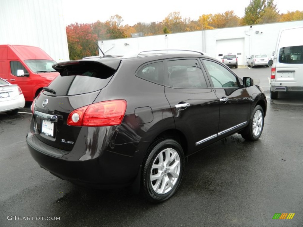 2011 Rogue SL AWD - Black Amethyst / Black photo #5