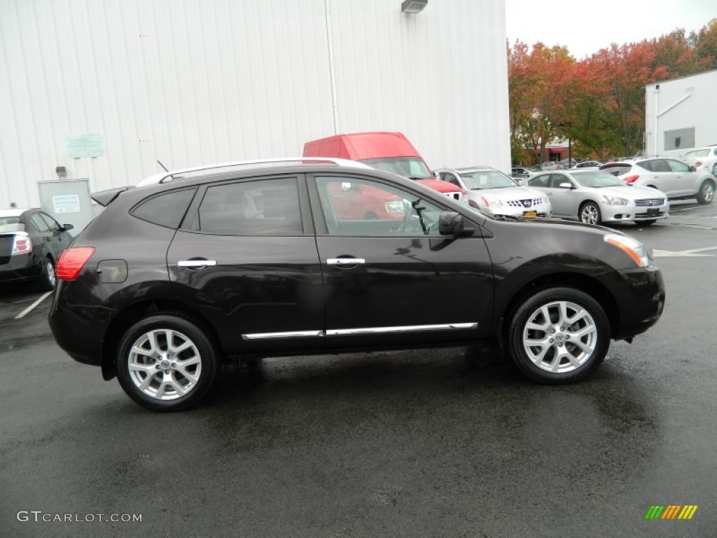 2011 Rogue SL AWD - Black Amethyst / Black photo #6