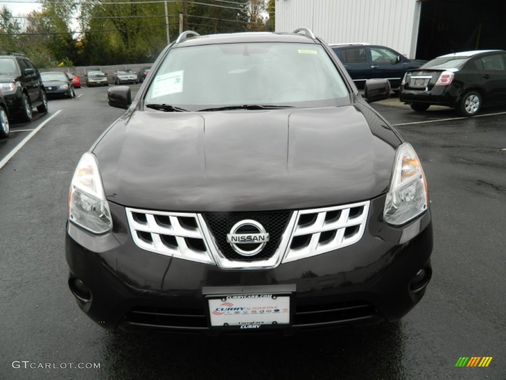 2011 Rogue SL AWD - Black Amethyst / Black photo #8