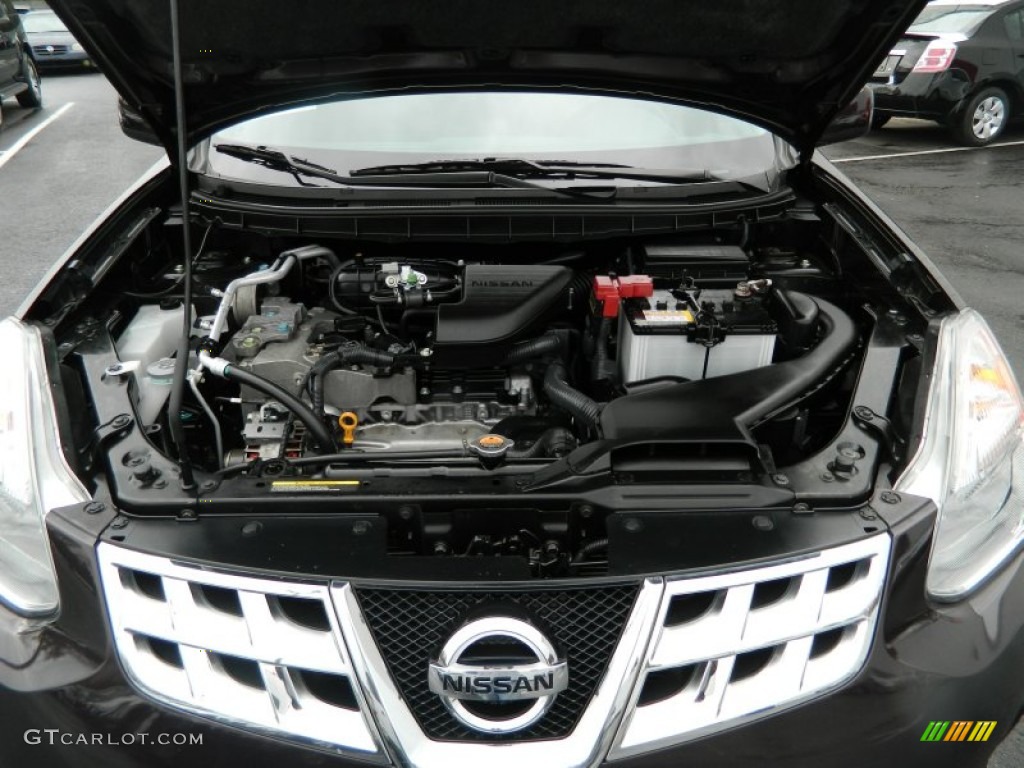 2011 Rogue SL AWD - Black Amethyst / Black photo #9