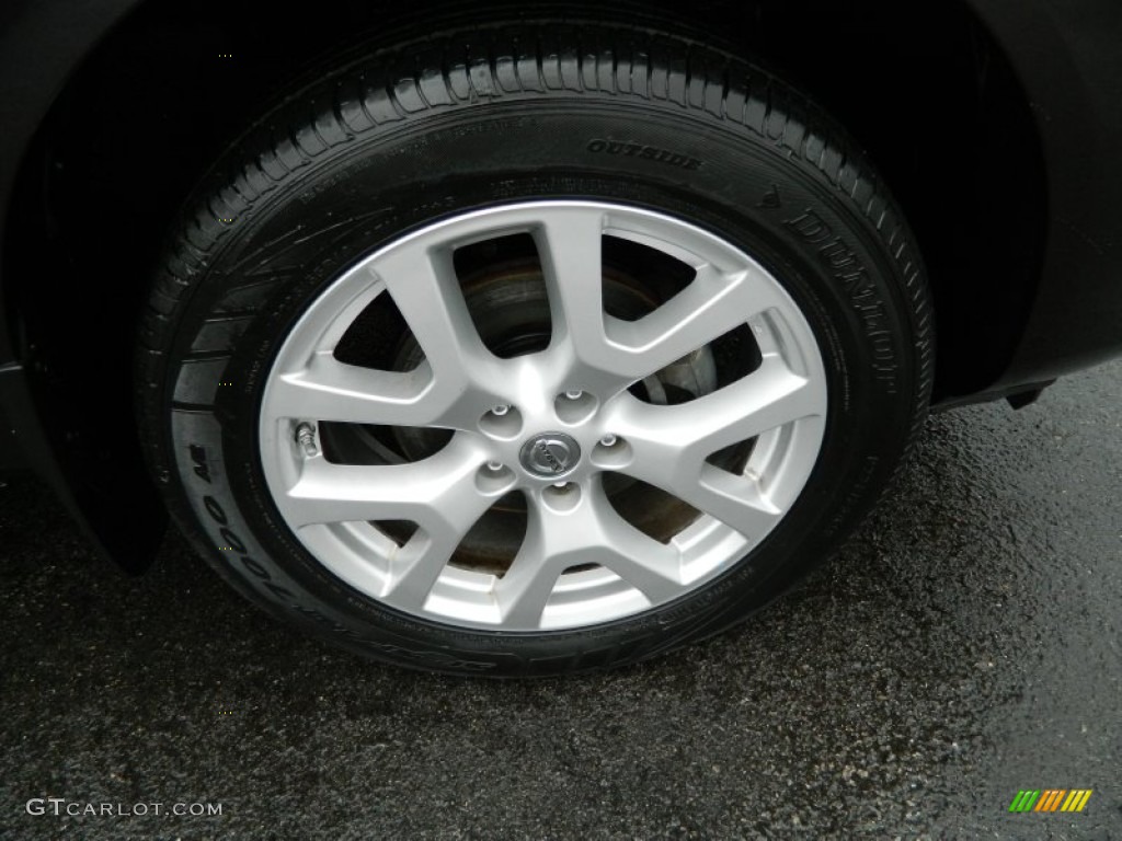 2011 Rogue SL AWD - Black Amethyst / Black photo #13