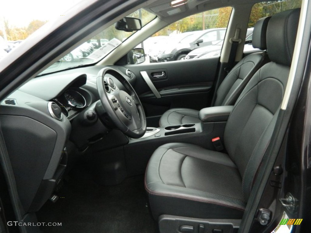 2011 Rogue SL AWD - Black Amethyst / Black photo #14