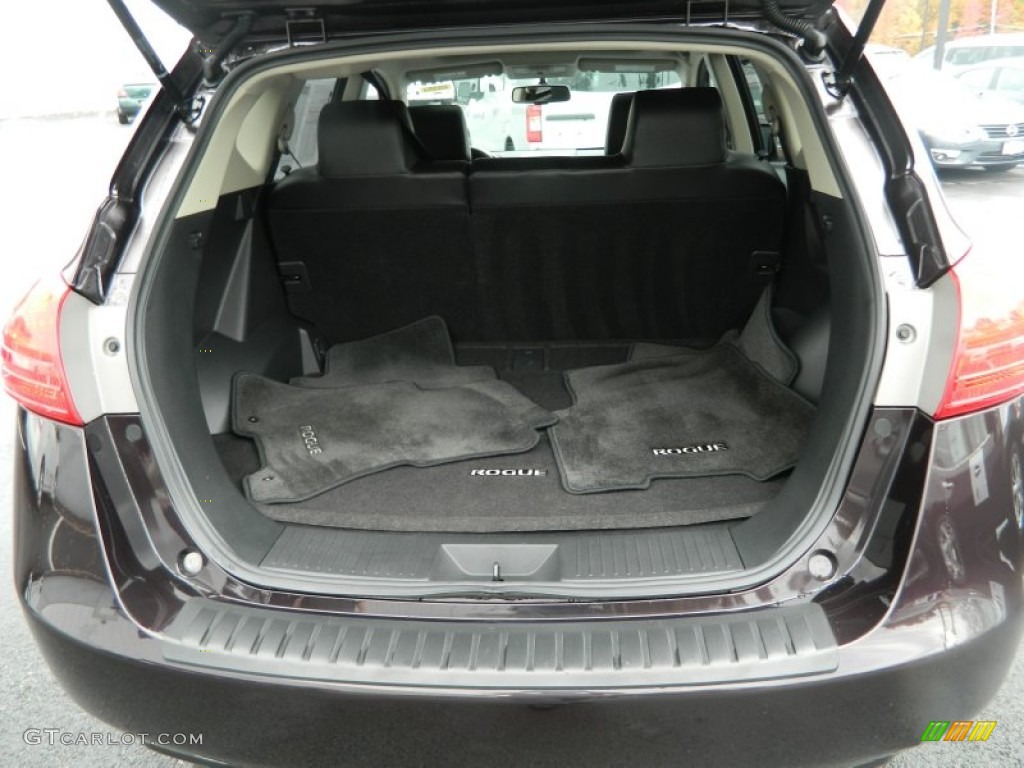 2011 Rogue SL AWD - Black Amethyst / Black photo #16