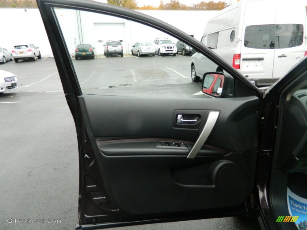 2011 Rogue SL AWD - Black Amethyst / Black photo #19