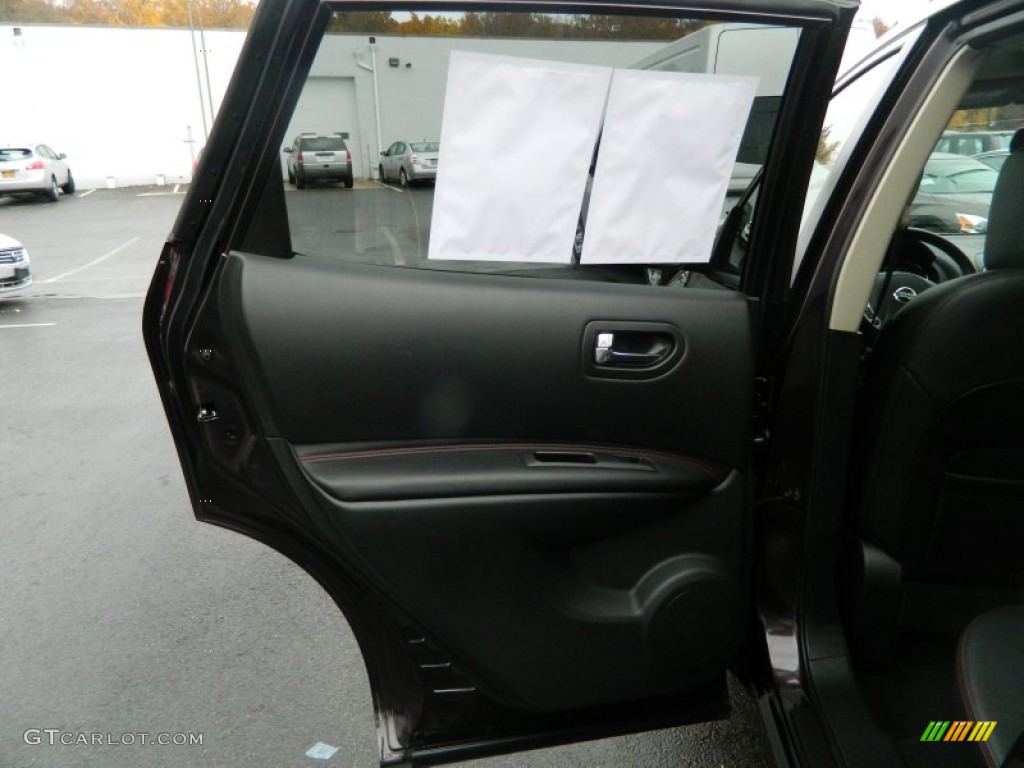 2011 Rogue SL AWD - Black Amethyst / Black photo #20