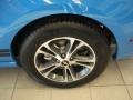 2013 Grabber Blue Ford Mustang V6 Premium Coupe  photo #7