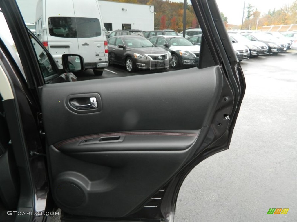 2011 Rogue SL AWD - Black Amethyst / Black photo #21