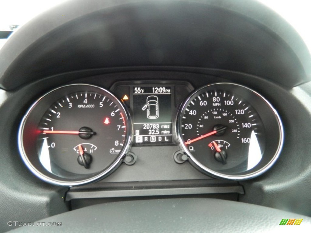 2011 Nissan Rogue SL AWD Gauges Photo #72750947
