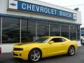 2012 Rally Yellow Chevrolet Camaro LT Coupe  photo #1