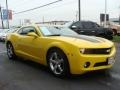 2012 Rally Yellow Chevrolet Camaro LT Coupe  photo #3