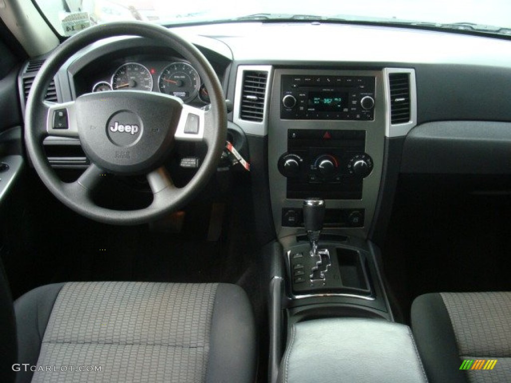 2010 Jeep Grand Cherokee Laredo 4x4 Dark Slate Gray Dashboard Photo #72753685