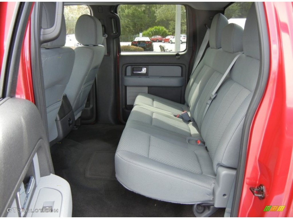 2012 Ford F150 XLT SuperCrew Rear Seat Photo #72754181