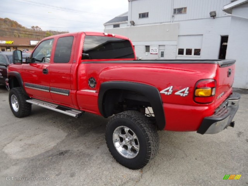 2004 Silverado 1500 LT Extended Cab 4x4 - Victory Red / Dark Charcoal photo #3