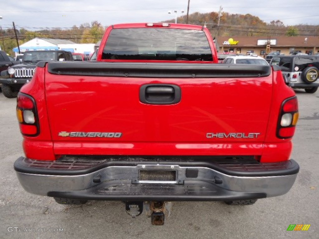 2004 Silverado 1500 LT Extended Cab 4x4 - Victory Red / Dark Charcoal photo #4