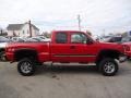2004 Victory Red Chevrolet Silverado 1500 LT Extended Cab 4x4  photo #6