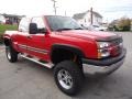 2004 Victory Red Chevrolet Silverado 1500 LT Extended Cab 4x4  photo #7