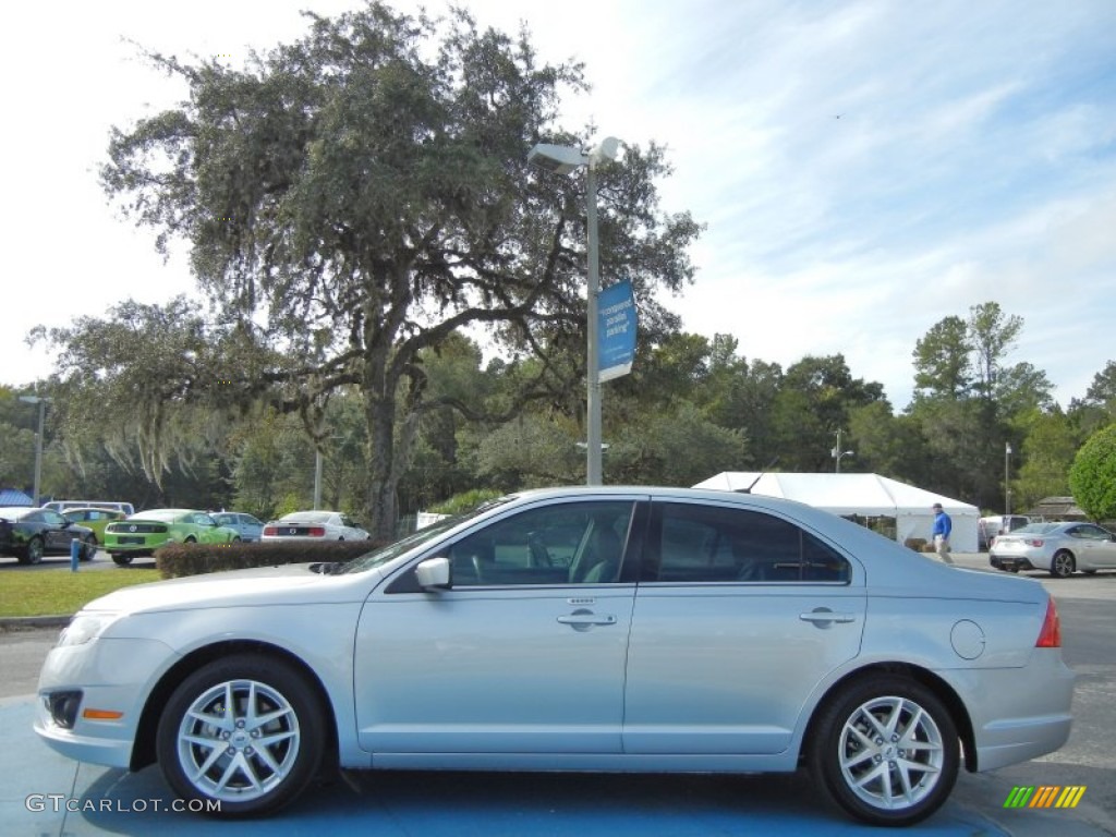 2011 Fusion SEL - Ingot Silver Metallic / Medium Light Stone photo #2