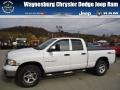 2005 Bright White Dodge Ram 1500 SLT Quad Cab 4x4  photo #1