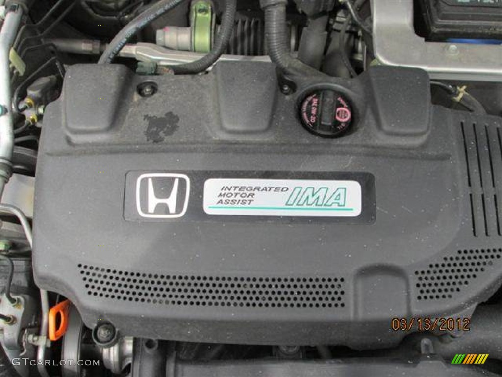 2006 Honda Insight Hybrid 1.0 Liter SOHC 12-Valve 3 Cylinder IMA Gasoline/Electric Hybrid Engine Photo #72755420