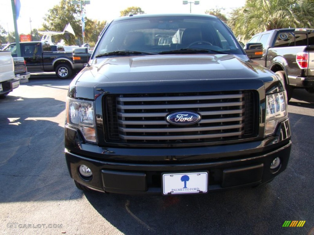 2010 F150 FX2 SuperCab - Tuxedo Black / Black photo #3