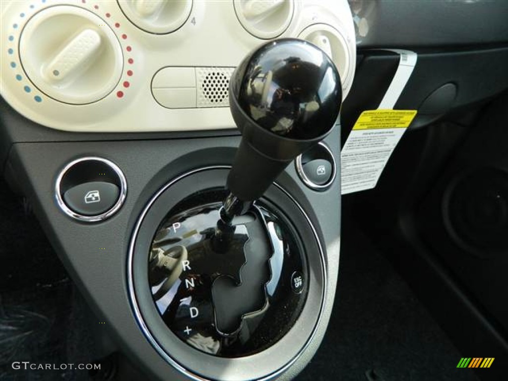 2012 Fiat 500 Pop 6 Speed Auto Stick Automatic Transmission Photo #72755867