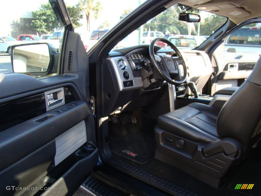 2010 F150 FX2 SuperCab - Tuxedo Black / Black photo #9