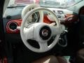 2012 Rame (Copper Orange) Fiat 500 Lounge  photo #7