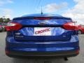 2012 Sonic Blue Metallic Ford Focus SE Sedan  photo #6