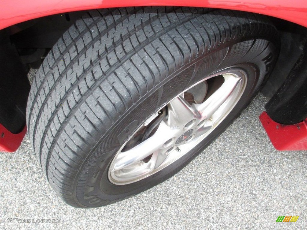 2000 Grand Prix GT Coupe - Bright Red / Graphite photo #4