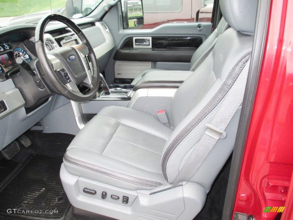 2011 Ford F150 Platinum SuperCrew 4x4 Front Seat Photo #72757926