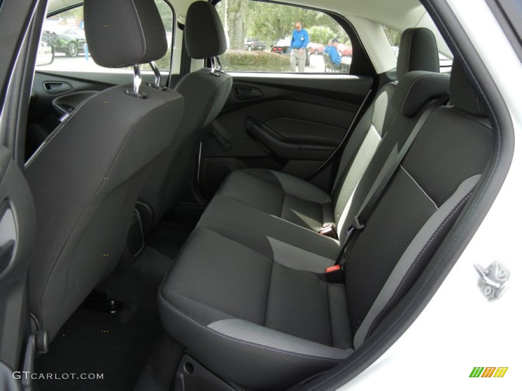 2013 Ford Focus S Sedan Rear Seat Photo #72757964