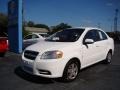 Summit White - Aveo LS Sedan Photo No. 4