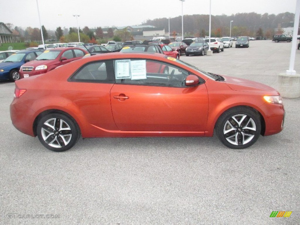 2010 Forte Koup SX - Copperhead / Black Sport photo #3