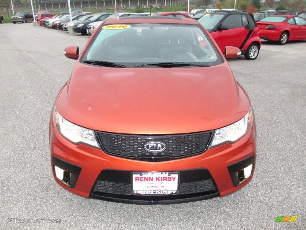 2010 Forte Koup SX - Copperhead / Black Sport photo #14